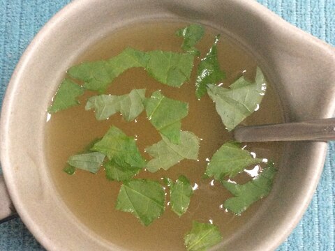 混ぜるだけ簡単ガス不要♪なめ茸の冷たいスープ